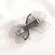 Chimera (CHIMERA) chic organza bow hairpin rhinestone ponytail one-piece clip half-tied hair accessory girl birthday gift