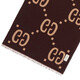 Gucci (GUCCI) scarf for men and women, GG double-sided wool jacquard double-sided scarf shawl 4G350 2179 caramel color purchasing agent