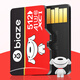 毕亚兹 BIAZE＆JOY联名款 8GB TF（MicroSD）存储卡 U1 C10 A1 高速 读速100MB/s 手机平板游戏机内存卡