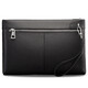 
CARTELO men's handbag large capacity envelope bag hand grab head layer cowhide clutch black birthday gift