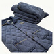 Suiyue Pyjamas Herren Winter verdickter Plüsch-Samt dreischichtige Baumwollkorallen-Samtflanellanzug mittleren Alters und ältere Hauskleidung Daddy Anzug N9926f Blaumilch Velvet Upgraded Dicked XL Code (120-140jin [Jin gleich 0,5 kg]))