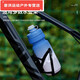 Shantou Lincun cycling kettle elite bicycle kettle squeeze outdoor bicycle mountain bike road bike sports water cup holder gradient kettle - Wuqing blue and purple