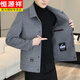 Hengyuanxiang Winter Herren Wolljacke Doppelsieger Wolle Plüsch Mant