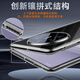 Mofei geeignet für Huawei X5 Mobiltelefon Fall Matex5-Kollektorversionsversionsbildschirm Schutzhülle Vollstein ultra-dünner transparenter Anti-Fall-Wärme-Dissipation für Frauen und transparent