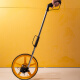 Deli Roller Rangerfinder Electrónico Pantalla digital DIGNERIENTE ALTA PRECISIÓN Medición de la rueda Tipo de rueda Regla de rodillo Medición de empuje a mano Pantalla digital Digital Rueda Mecánica Gran Rueda DL9712