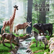 
Lebeifu simulated animal model 3-6 years old zoo toys boys and girls birthday gifts