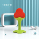 Tired baby soothing teether, molar stick, baby bite gum, anti-eating hand artifact, chewable silicone, can be boiled strawberry