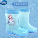 Botas de lluvia para niños de Disney Botas de lluvia de niñas Zapatos de goma de la escuela primaria zapatos de agua para bebés Princesa Aisha Aisha Small y mediano tamaño de ropa de lluvia para niños 6526 estilos Aisha Pink 28 Longitud interna 18 cm