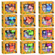 
Plant vs. Zombie Toys Full Set Pea Ice Shooter Cactus Open Wooden Coconut Cannon Children 686-138 Carrot + Iron Bucket Zombie