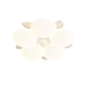 
Chu Meng Bedroom Light Master Bedroom 2025 New Cream Style Modern Simple Petal Light Internet Ceiling Light for Children Room YH683 Leaves + Tea Green - Full Spectrum + 45W + 48CM Three-color Light Transformation (without remote control)