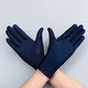 Gants d'été minces de crème solaire en soie de glace et automne à la conduite en noir et blanc bijoux étiquette étiquette des hommes et des femmes étiquette [paires noires pour hommes]