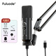 Flood computer mobile phone anchor sound card live dubbing recording special condenser microphone national karaoke microphone recording singing equipment USB Bluetooth wired desktop professional set cantilever bracket/Android cable