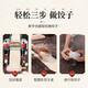 Jingyan Electric Noodle Press Vollautomatischer Edelstahl -Nudelmaschinen Haushalt Haushaltsknödelhaut Handwertige Roll -Nudeln integrierte Maschine Nudel Press 180 Edelstahl Luxustyp + Feingussmesser