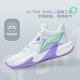 Li Ning Light Speed ​​1.0 Spring and Summer Breathable Mesh Basketball Shoes Men's Shoes Support Stable Game Shoes ABAS041 Standard White/Fluorescent Pink Green-1 42