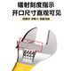 Stanley (STANLEY) B series plastic handle adjustable wrench 4 inches 100mm small live mouth multi-functional open end wrench STAD01004