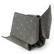 Sharphan (Savinelli) Italienischer Sharphan-Pfeifenhalter aus Südost, Nordwestorigami M674 Viertüriger Lederpfeifhalter Herrengeschenk Silber Grey-Hole
