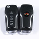 Gu zhi adapté à la modification de la coque clé Emgrand EC715 Emgrand EC718 Eagle GX7 Eagle Sc6 British Vision [nouveau modèle] Schelle clé à 3 touches
