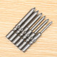 Yitao 802 electric bit, cross magnetic electric bit, extended electric bit, electric screwdriver bit, bit tip 6*60*3.0*25*1#