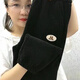 
Han Qiumeng plus velvet without velvet Chenille pants for women in autumn and winter harem pants loose and slim Martin pants high waist strip fleece trousers 9922# Yao Black [added velvet] Thickened S Recommended 90Jin [Jin equals 0.5 kg]