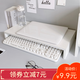 Wang Xingheyue notebook elevated desktop storage computer bracket bracket primary school dormitory table layered elevated storage rack single layer white desktop model