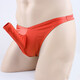 Private delivery of sexy men's sexy underwear, men's thong underwear, fully transparent T-pants, passion-free night, red