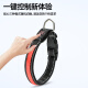 Huayuan Pet Equipment Dog Luminous Collar Pet Collar Dog Walking Lamp Luminous Collar Large, Medium and Small Dog Leash Rope Rechargeable USB Rechargeable Red Collar + Leash XS-(Recommended 7-15Jin [Jin equals 0.5kg])
