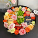 Airi New Year Flowers and Fruit Gift Boxes and Fruit Baskets Send Flowers to Elders, Wife and Girlfriends Birthday Gifts in the City Flower Shop Flower and Fruit Tonghui Green Blueberry Cherry Tomato Apple Snow Pear Fruit Flower Gift Box