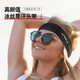 WRELS导汗运动发带健身女跑步夏季吸汗发捆篮球男防滑止汗头带夏季护额 云山蓝印花款【内置导汗条】