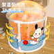 Xiha Swimming Baby Swimming Bucket Home Use 0-3 Years Old Newborn Children's Extra Large Swimming Pool Baby Bath Bath Bucket Foldable Extra Large Transparent Visible Deluxe Neck Round Set Meal