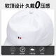 OIMG classic small-label embroidered white baseball cap men's summer color-fading large head cap quick-drying breathable sun hat khaki color normal code (55-60c)