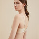 The same style as Jin Santa Bra Jurchen Silk Invisible Deep V Stripless Gathering Bra NZFAB309 Skin Tone 1105 70B