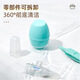 Kangaroo doctor nasal suction device for infant nasal snot infants and young children young children small-month-aged babies to manually clean the nose and nose congestion. 1 set of nasal suction device + 1 saline