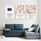 Bernard Beauty Salon Decorative Painting Skin Management Store Poster Studio Wall Mural Painting Poster Wall Stick Beauty Hanging Painting Lotus Color Technology Skin Beautification-13 60*8027mmPV Rounded Corner Frame