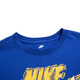 NIKE Nike children's clothing boys' pure cotton comfortable short-sleeved T-shirt 2024 summer new children's short T-shirt