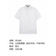 [Second-hand 99 new] Unused luxury men's clothing Jenia men's cotton thin short-sleeved POLO shirt UB350A5 B723 N00 White 54