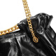 Belle Gift Mall gleicher Stil Wachs Grunge -Tasche Tasche x6913bx4 schwarz f