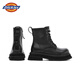 Dickies Martin Boots Men's Boots Spring Boots Men's Couple Heightening Thick Sole British Work Boots Versatile Men's Shoes Black 40