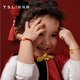 
Xie Ruilin (TSL) gold cute pet Pixiu transport jewelry 3D hard gold hand jewelry XJ698-YQ719 Valentine's Day XJ698 (about 0.7g)