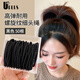 UPLUS simple high-elasticity thin spiral pattern hair ties 50 hair ties hair ties hair ties rubber bands for hair black beauty makeup
