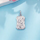Laofu gold platinum pendant pt950 broken ice everything goes well Fu brand pendant as a birthday gift for girlfriend and wife, about 5.19g