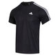 
Adidas men's sports suit 25 summer new comfortable and breathable three-stripe short-sleeved T-shirt, five-point pants, shorts, two-piece set IB8150+IC1484 L/180