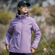 Lemon Plus Windbreaker de terciopelo debajo de los hombres de plátano y mujeres estilo coreano a prueba de viento y cálida chaqueta suave de captura de caparazón