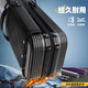 Yuzhiyuan fishing gear bag hard shell bag fishing rod fishing bag multi-functional waterproof and scratch-resistant alloy rod bag black