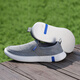 TYKT brand canvas shoes men's summer new old Beijing cloth shoes breathable low top men's shoes casual shoes gray 42