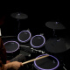 MEDELI (MEDELI) Magic Shark Electronic Drum MZ726 MZ79 New Product Professional Playing Drum Practice General Smart Drum 5 Drum 4 Cymbals MZ726 Moon Dream Zi [Give Star Diamond Vinyl Ring]