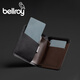 Bellroy Australia Apex Note Sleeve Nouveau portefeuille en cuir fonctionnel Clip court pour les hommes et les femmes Sac de carte Carte de visite Holder Aurora Black [Vente chaude]