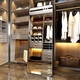 Floor-standing mirror full body mirror beauty home clothing store live broadcast special slim and high dressing fitting standing mirror [Home upgraded model] Xuanye Hei 60*165 [adjust other x No