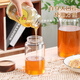 Baijie sealed jar glass bottle food grade honey jar coffee tea jar dry goods storage bottle spice storage box 1300ml