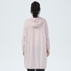 SIQIN FEMME SPRING ET Été Rose brodée à fermeture éclair à cale cagaçonnerie Hourmure d'assouplissement moyen mince veste de brise-vent bjcs024 rose L