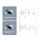 
Huijun Midhead 6*2.2 6*5 7*9 4.5*9 Capacitive electret microphone 52DB pickup with pins 52DB pickup with pins 9767 5